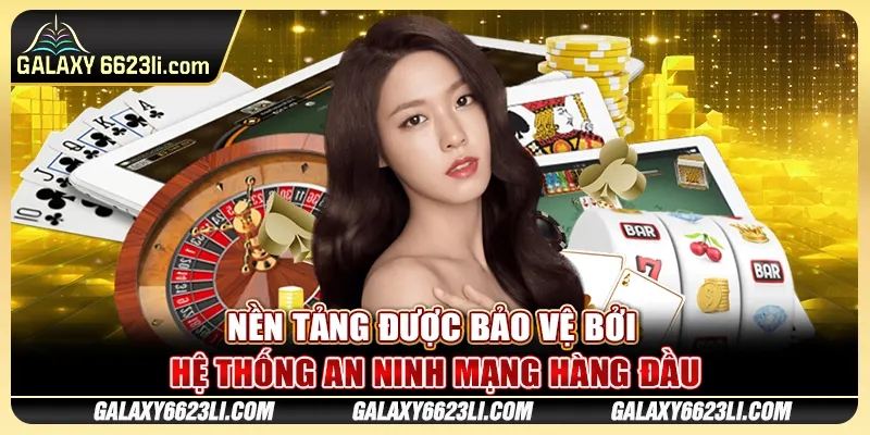 Nền tảng được bảo vệ bởi hệ thống an ninh mạng hàng đầu