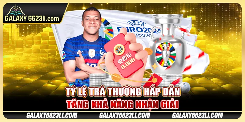 Tỷ lệ trả thưởng hấp dẫn, tăng khả năng nhận giải