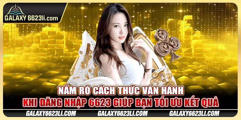 Nắm rõ cách thức vận hành khi đăng nhập 6623 giúp bạn tối ưu kết quả